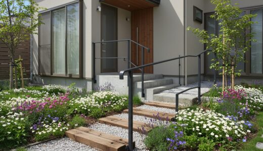外構にアイアン手すりを設置！デザインと実用性を両立する方法